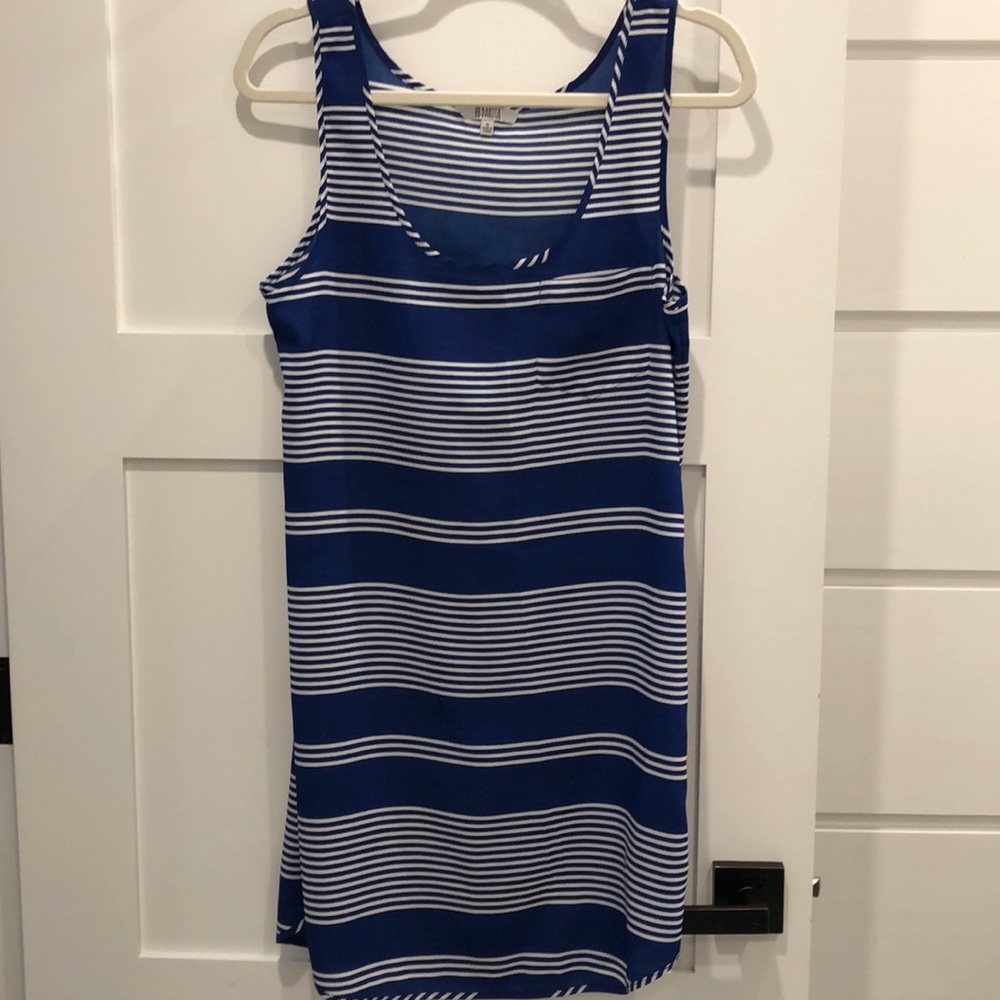 Blue/white stripped BBDakota Tank Dress